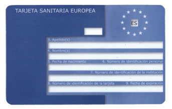tarjeta sanitaria europe